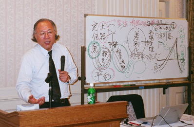 安田喜憲教授の講義